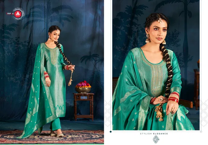 Safron By Triple Aaa Designer Muslin Dress Material Wholesale Shop In Surat